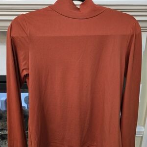 Rust Long Sleeve Top